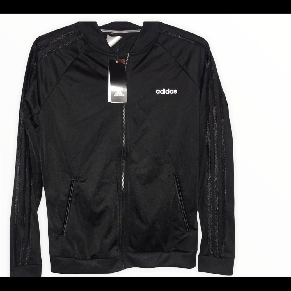 Adidas full zip track jacket